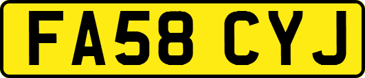 FA58CYJ