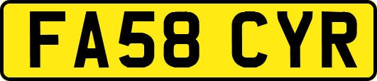 FA58CYR
