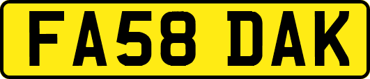 FA58DAK