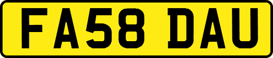 FA58DAU