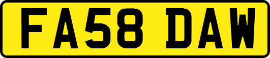FA58DAW
