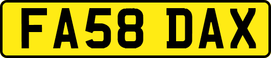 FA58DAX