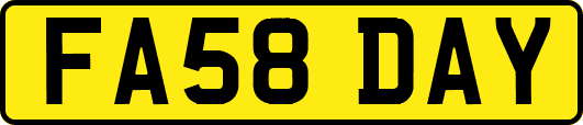 FA58DAY