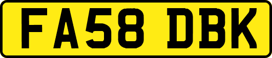FA58DBK