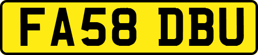 FA58DBU