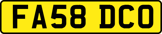 FA58DCO