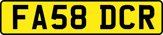 FA58DCR