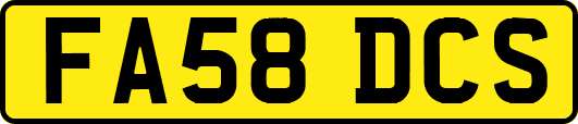 FA58DCS