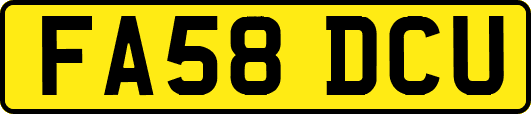 FA58DCU