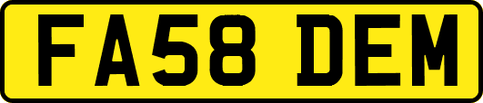 FA58DEM