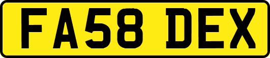 FA58DEX