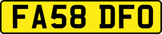 FA58DFO