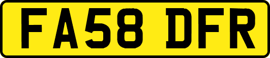 FA58DFR