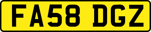 FA58DGZ