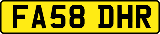 FA58DHR