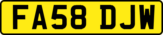 FA58DJW