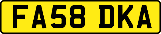 FA58DKA