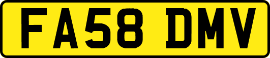FA58DMV