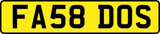 FA58DOS