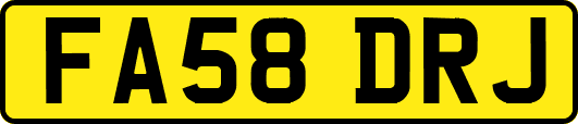 FA58DRJ