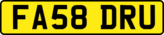 FA58DRU