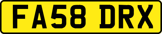 FA58DRX