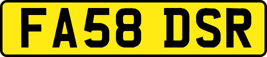 FA58DSR
