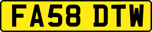 FA58DTW