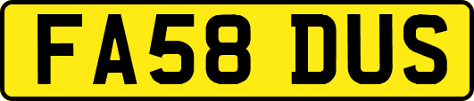 FA58DUS