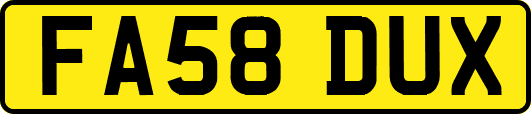 FA58DUX