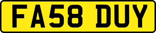 FA58DUY
