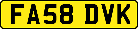FA58DVK