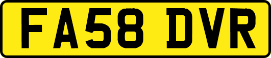 FA58DVR