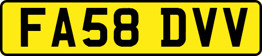 FA58DVV