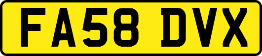 FA58DVX