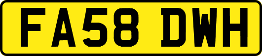 FA58DWH