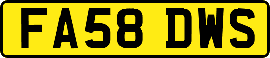 FA58DWS