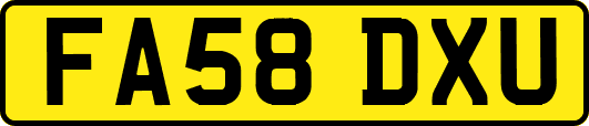 FA58DXU
