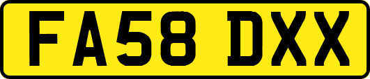 FA58DXX
