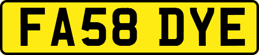 FA58DYE