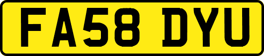 FA58DYU