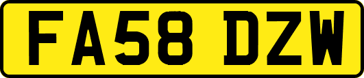 FA58DZW