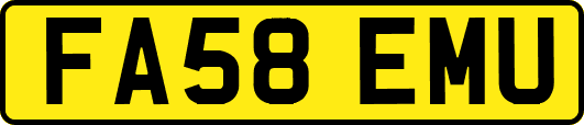 FA58EMU