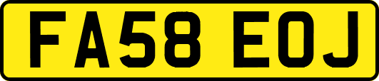 FA58EOJ