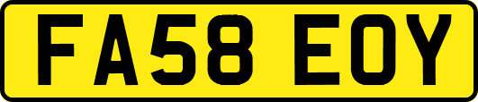 FA58EOY