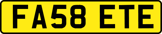 FA58ETE