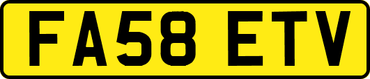 FA58ETV