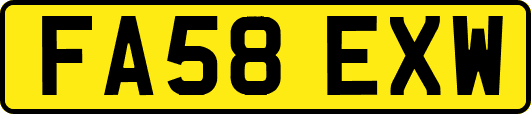 FA58EXW