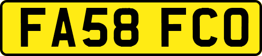 FA58FCO