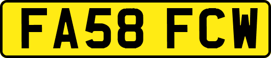 FA58FCW